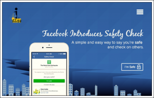 Facebook Introduces Safety Check