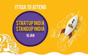Ittisa Invited for India Startup Movement Program
