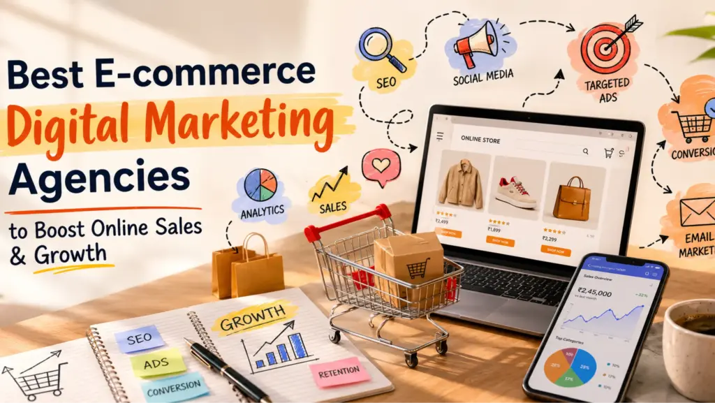 Best E-commerce Digital Marketing Agencies to Boost Online Sales & Growth